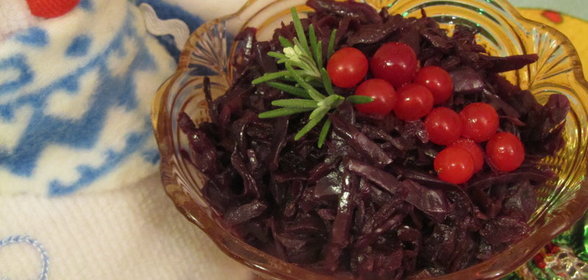 Капуста к Рождеству (по-немецки)