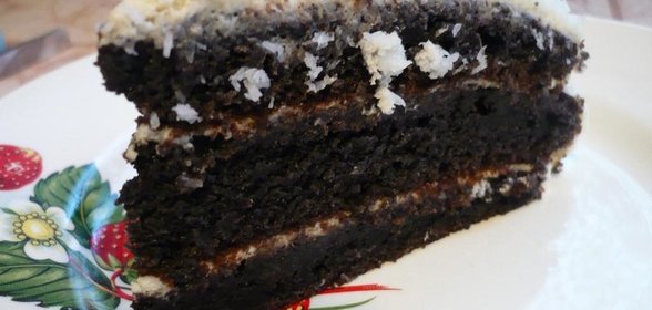 Торт черемуховый (вариант)