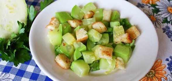 Вареные кабачки