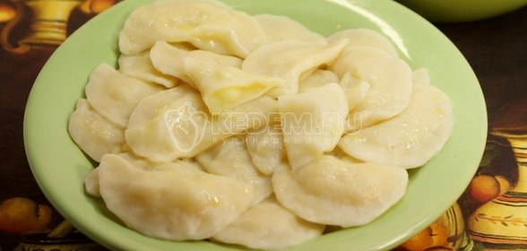 Вареники с нежным картофелем