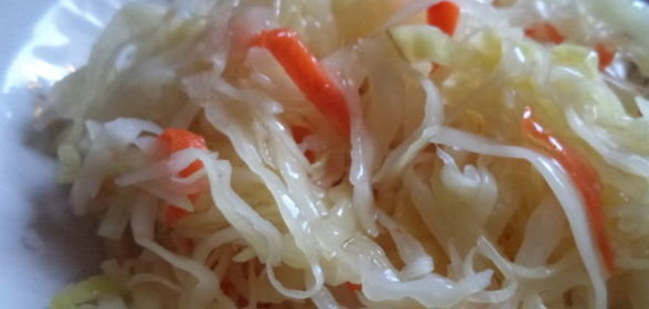 Квашеная капуста (быстрый способ)