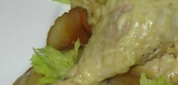 Курица с грушами в мультиварке