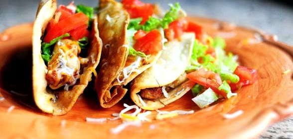 Такос с курицей