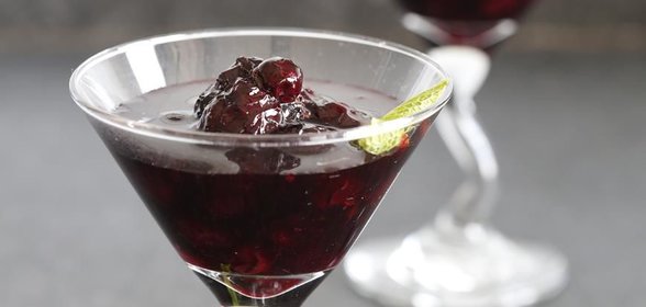 Самое быстрое варенье из голубики с мятой