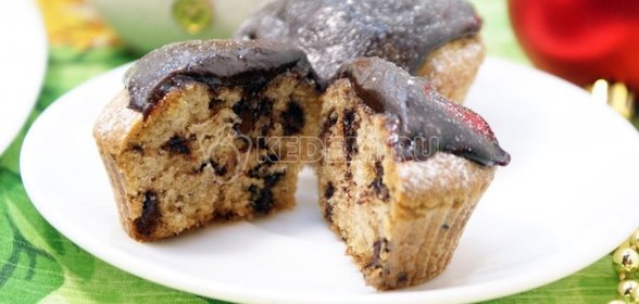 Шоколадные кексики