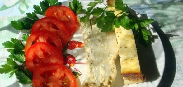 Картофель по-болгарски с зеленью и чесноком