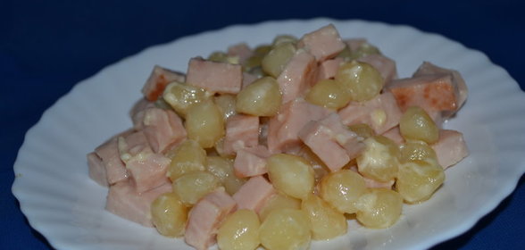 Картофельные ньокки с ветчиной и сыром