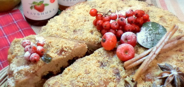 Пирог ассорти ДАРЫ ОСЕНИ И DARBO с низкокалорийными конфитюрами