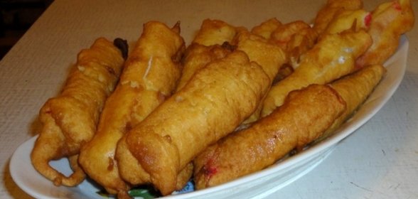 Крабовое мясо в кляре