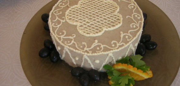 Паштет печеночный праздничный