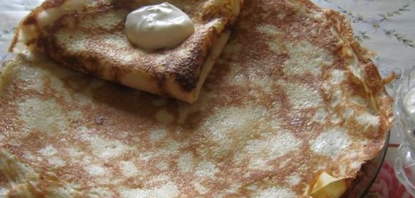 Блины на кислом молоке