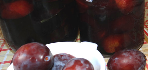 Сливовая заготовка для выпечки (мультиварка)