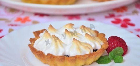 Песочные корзинки с джемом