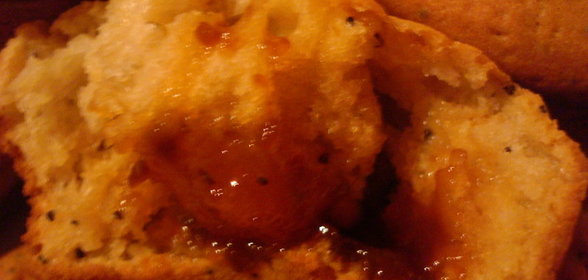 Мини кексики с повидлом