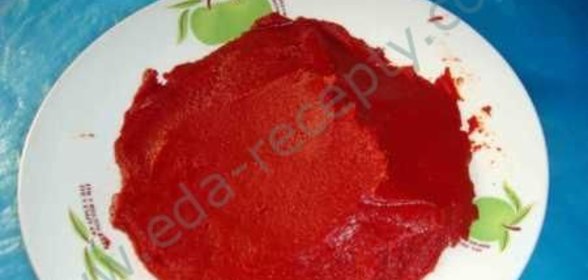 домашняя томатная паста на зиму