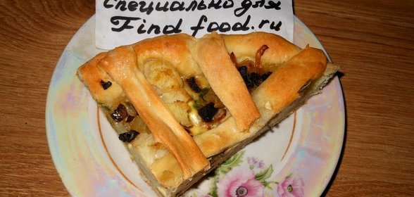 пирог с цветной и брюссельской капустой