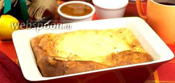 Творожная запеканка с манкой в духовке