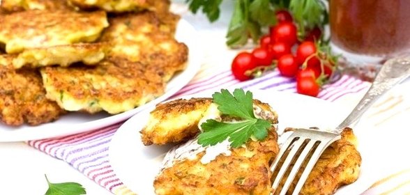 Оладьи из цветной капусты