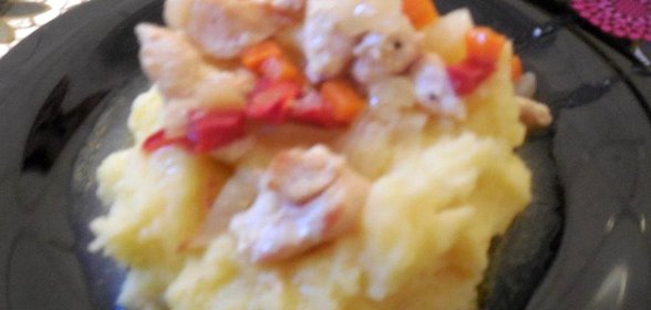 Подливка куриная с овощами