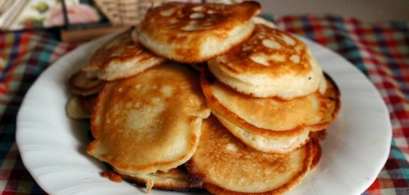 Оладьи на ряженке