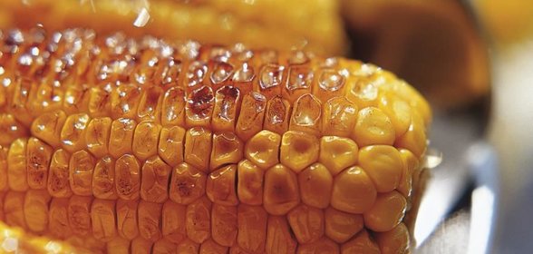 Кукуруза с чесночным маслом