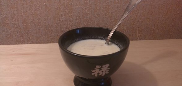 Японский сырный суп Ао-чиз