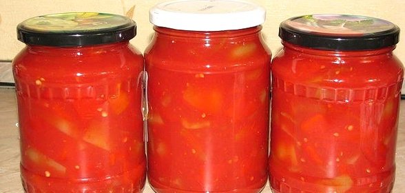 Лечо из кабачков на зиму