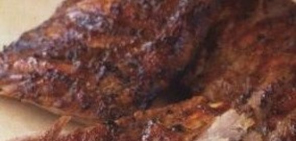 Хлеб с луком и шпиком