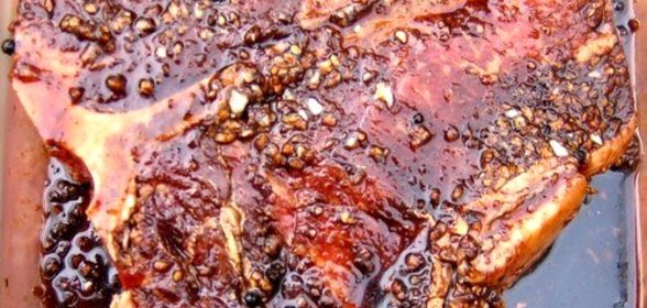 Чесночно-винный маринад для говядины и курицы