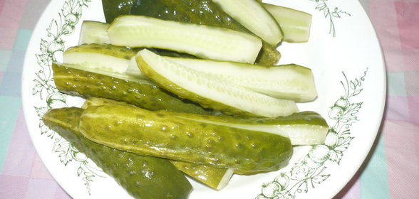Малосольные огурчики