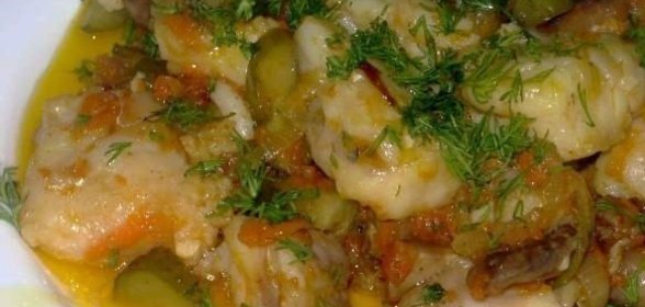 Борщ с консервированной тушеной капустой