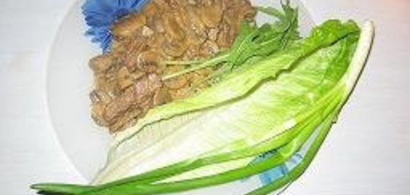 Говядина с шампиньонами