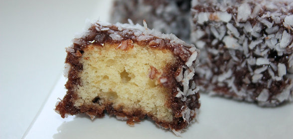 Ламингтон (печенье в глазури)