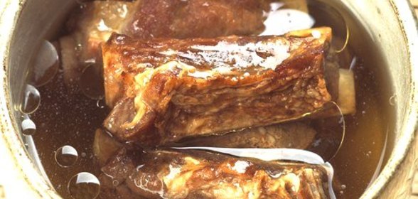 «Черепаховый» телячий суп