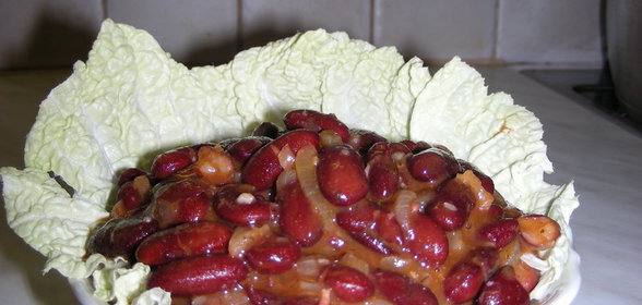 Фасоль в томатном соусе