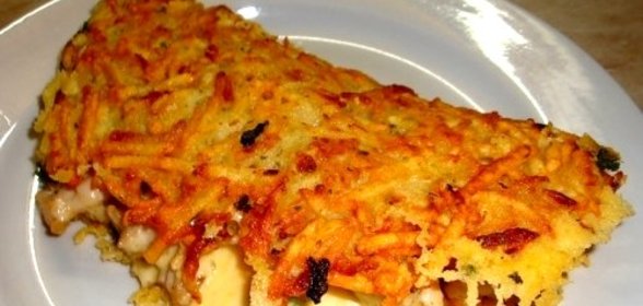 Куриная грудка, запеченная с картофелем