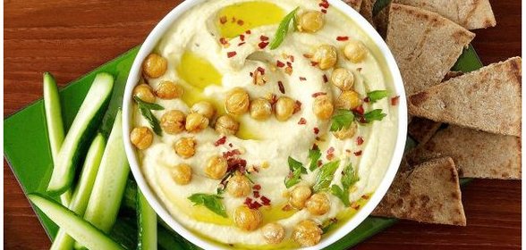 Хумус из обжаренного нута