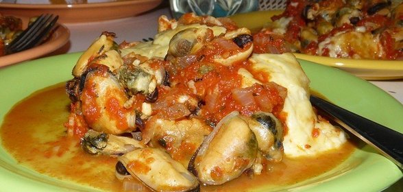 Мидии в итальянском стиле