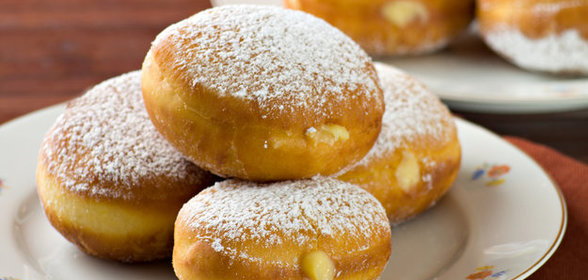 Домашние пончики