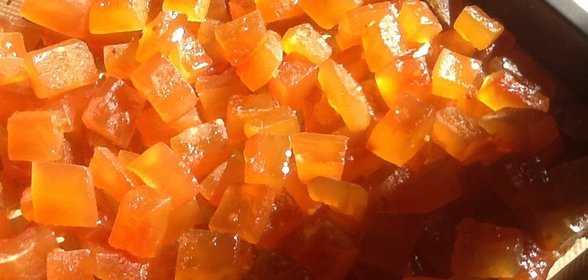 Цукаты из арбузных корок ( вариант)