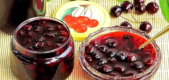Варенье из вишни с косточкой