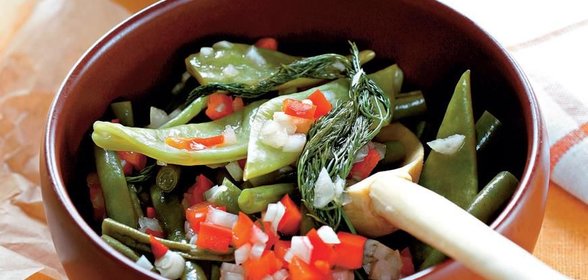 Зеленая фасоль в маринаде