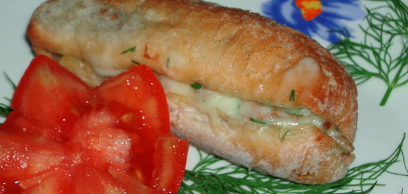 булочка с сюрпризом