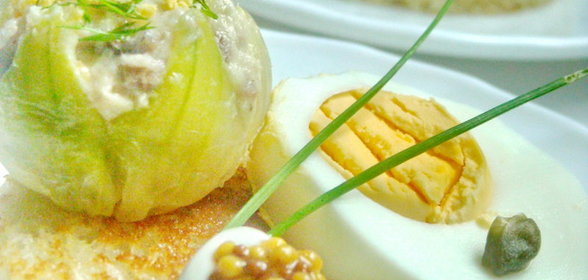 Комплимент от Деда Мороза или селедочный форшмак в луковой шубе