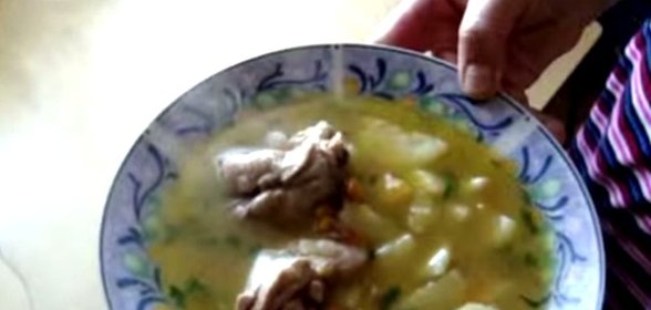 Курица с картошкой в утятнице