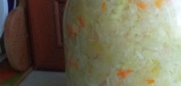Капуста квашеная стерилизованная