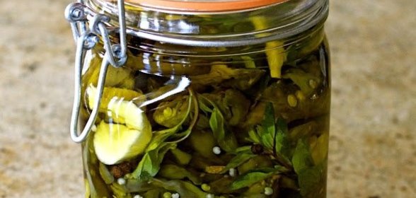 Маринованные баклажаны по-корейски на зиму