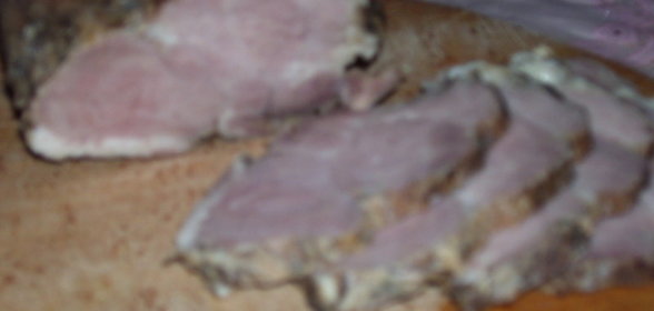 Свиная запеченая шейка