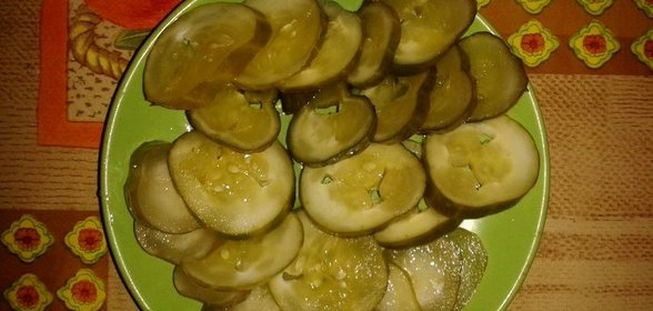 Быстрые малосольные огурцы