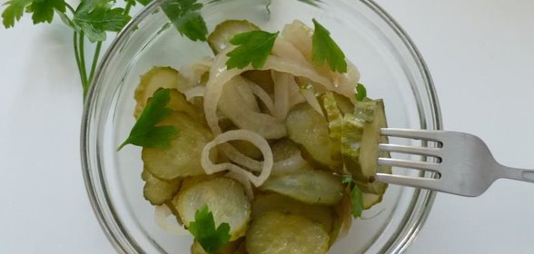 Салат на зиму Сладкие огурчики